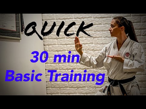 Karate Workout 30 Min Basic Training 