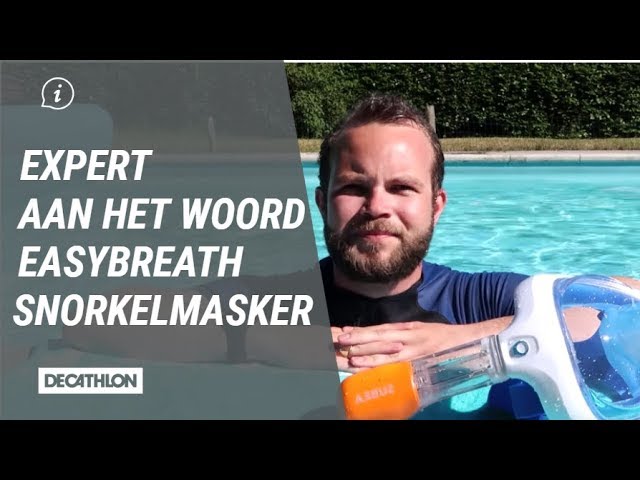 Expert aan het Easybreath Snorkelmasker #1 - YouTube