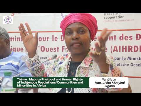 The Maputo Protocol and the rights of indigenous communities and minorities, Hon. Litha Musyimi-Ogana