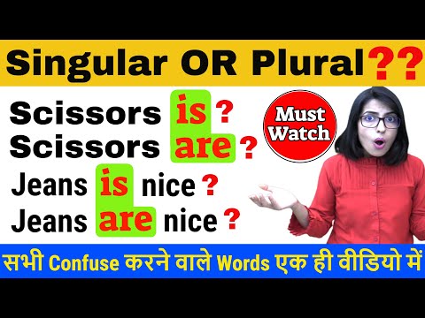 Common Grammar Mistakes in English! Confusing Nouns Singular or Plural