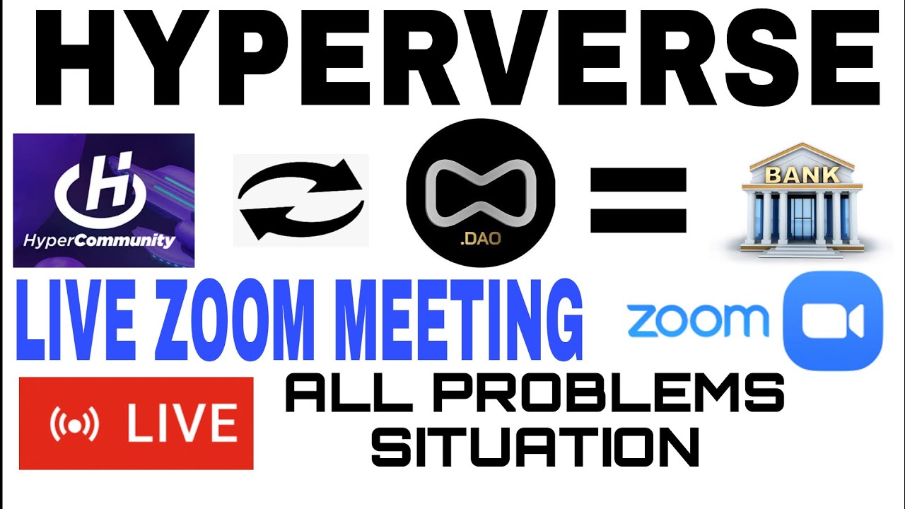 Hyperverse Problem HYPERVERSE LIVE ZOOM MEETING || HYPERVERSE WITHDRAWAL PROBLEM SOLUTION ...