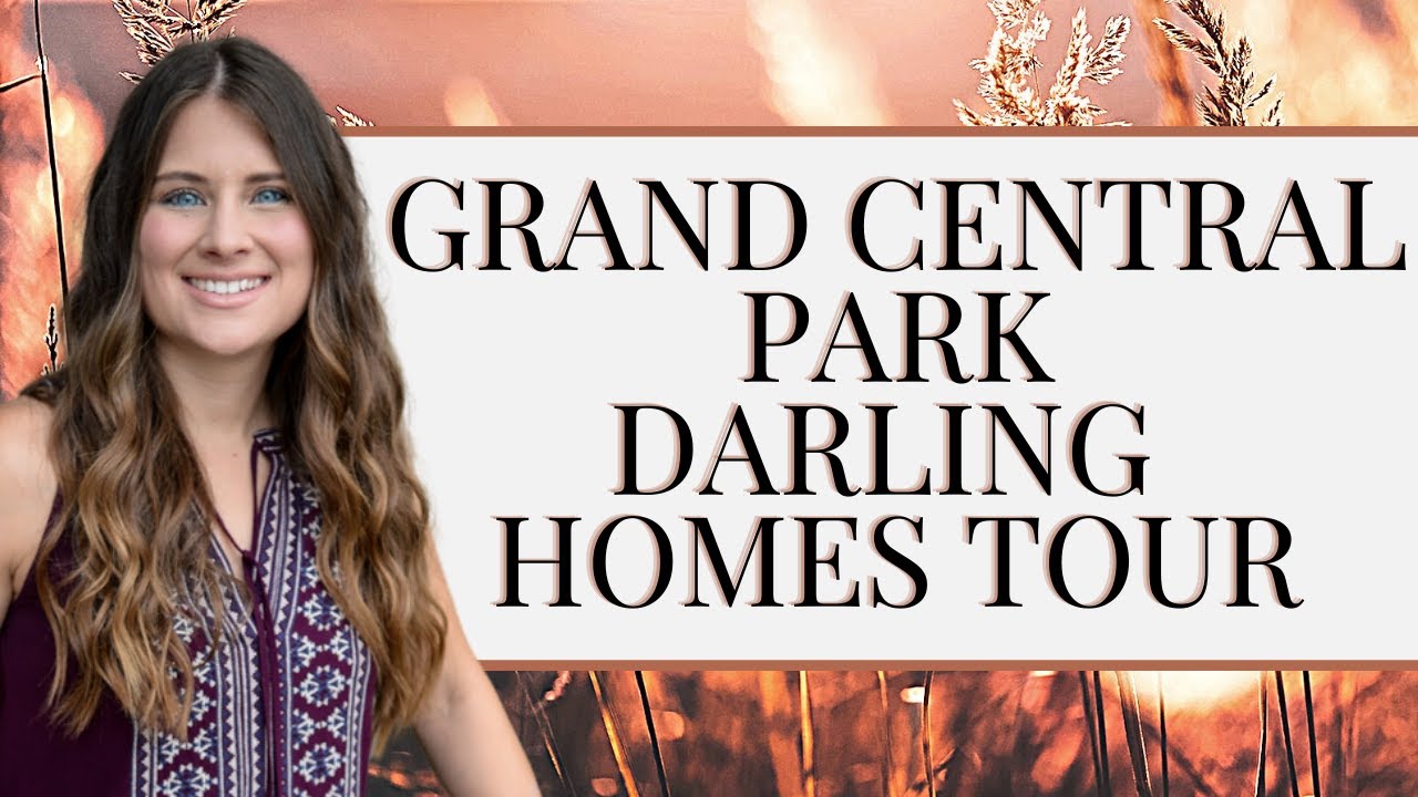 Grand Central Park, Conroe TX Darling Homes Model Home Tour YouTube