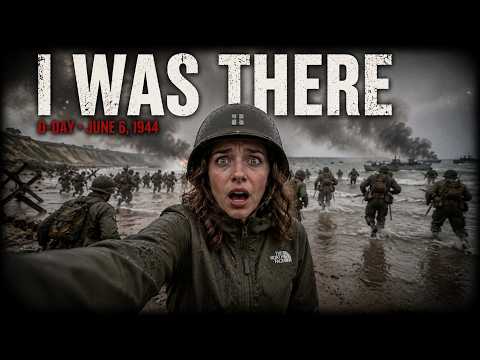 I Was There The Morning of D-Day… And This Is What I Saw (1944 Vlog)