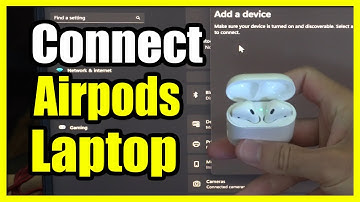 How to Connect & Pair your Airpods to your Laptop PC (Easy Tutorial)