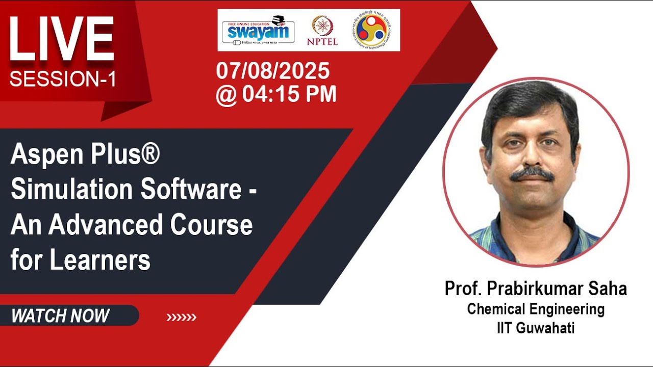 Aspen Plus® Simulation Software - An Advanced Course for Learners