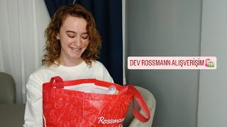 Dev Rossmann Alişveri̇şi̇m İndirimden Neler Aldım Rossmann İndirimi Alışveriş Vlog
