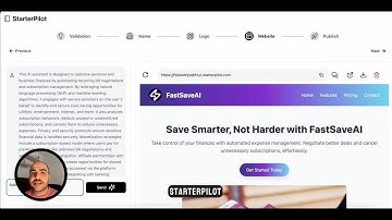 I Launched a Startup Idea in MINUTES Using AI | StarterPilot Demo