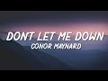 Conor Maynard - Don't Let Me Down