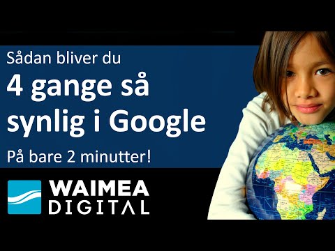 Video: Sådan Indekseres Et Websted På Google