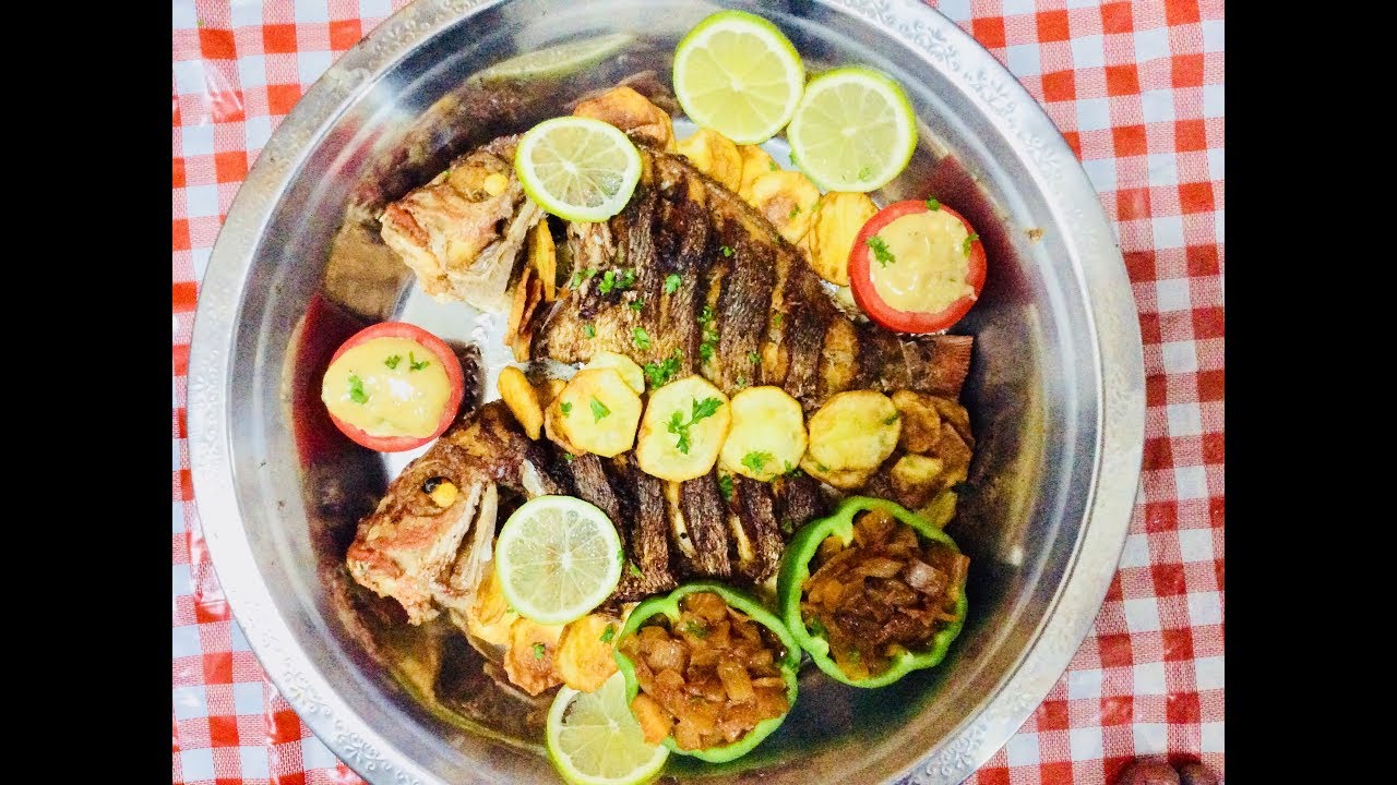How Senegalese Make Fry Fish!!! FIIRIIR!!!