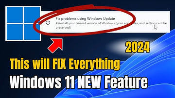 Windows 11 NEW Feature (Reinstall Windows Without Deleting DATA & Apps) 2024
