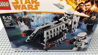 Lego Starwars Imperial Pattrol Battle Pack 75207 Stop Motion
