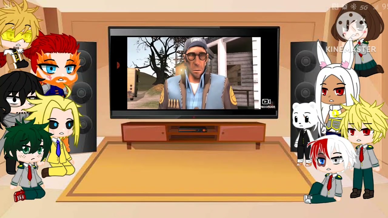 mha reacts to creepypasta part 1.5