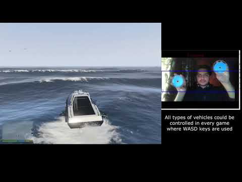 Gesture Control - GTA 5 Using Python