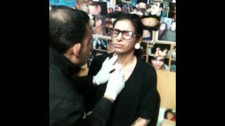 Getting My Micro Dermal On My Chest 1St Thing I Ever Go From A Tattoo Shop