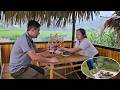 Hang Went To Harvest Ant Eggs Made Cakes From Ant Eggs And Enjoyed This Amazing Dish