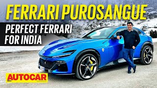Ferrari Purosangue review - Perfect Ferrari for India | Drive | Autocar India