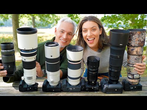 ULTIMATE WILDLIFE ZOOM REVIEW! Canon Sony Nikon Olympus Fuji Panasonic