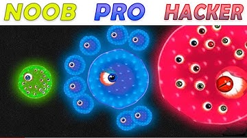 NOOB vs PRO vs HACKER - Alien Blob io
