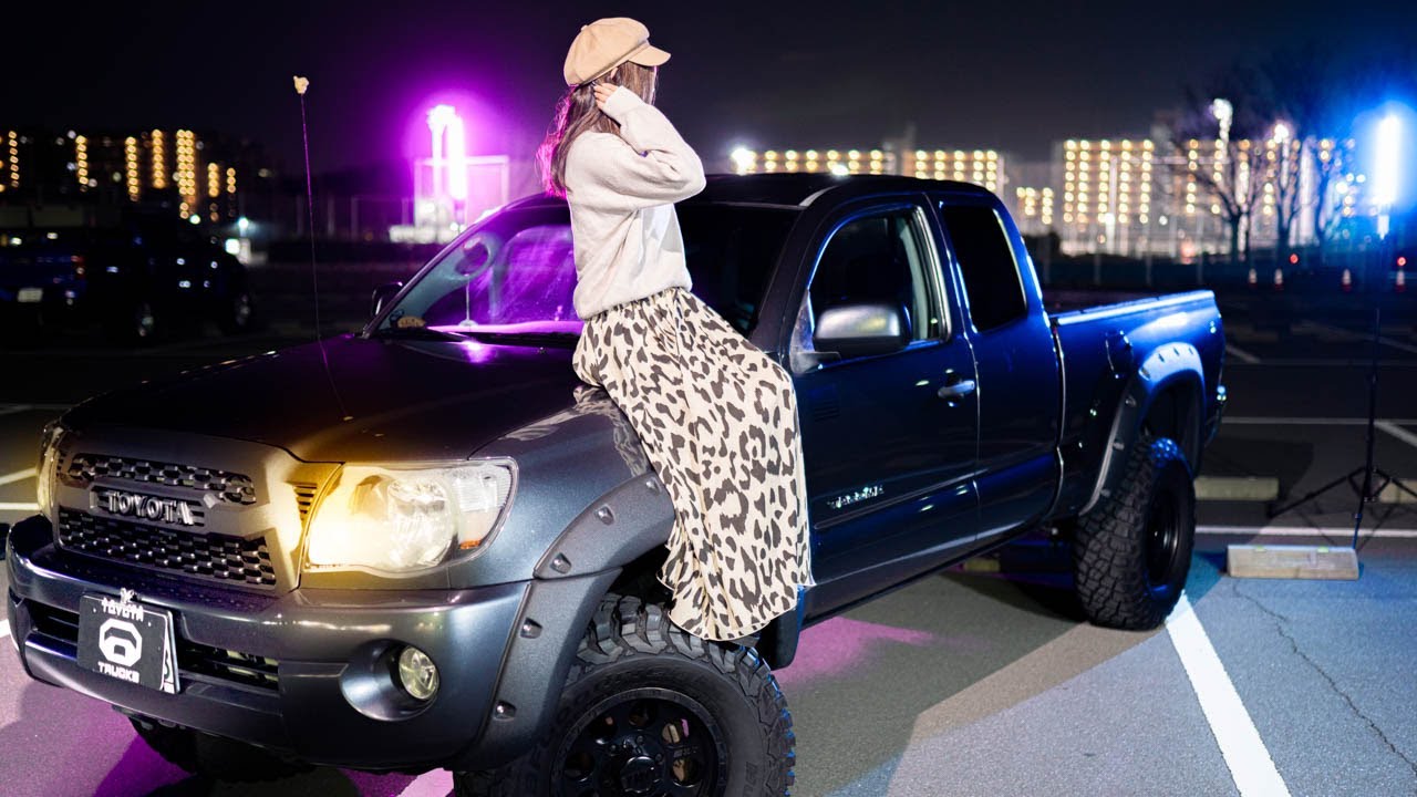 4K/TACOMA Introduction] North American Pickup Driven by Beautiful 