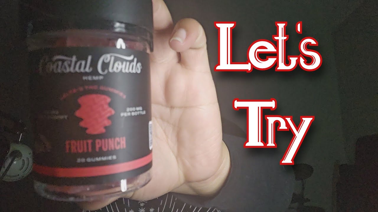 Trying Coastal Clouds Hemp D9 Gummies