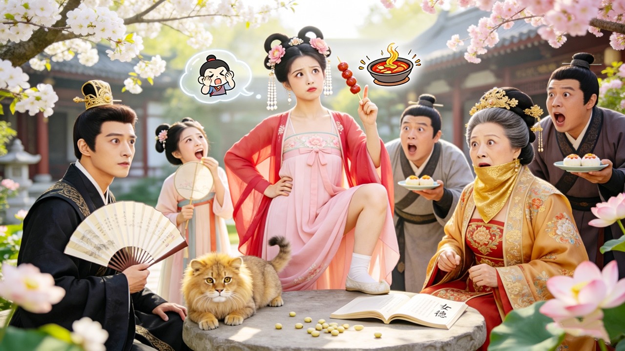 现代女孩穿书变恶毒女配！系统故障内心吐槽全家偷听，从嫌弃到团宠