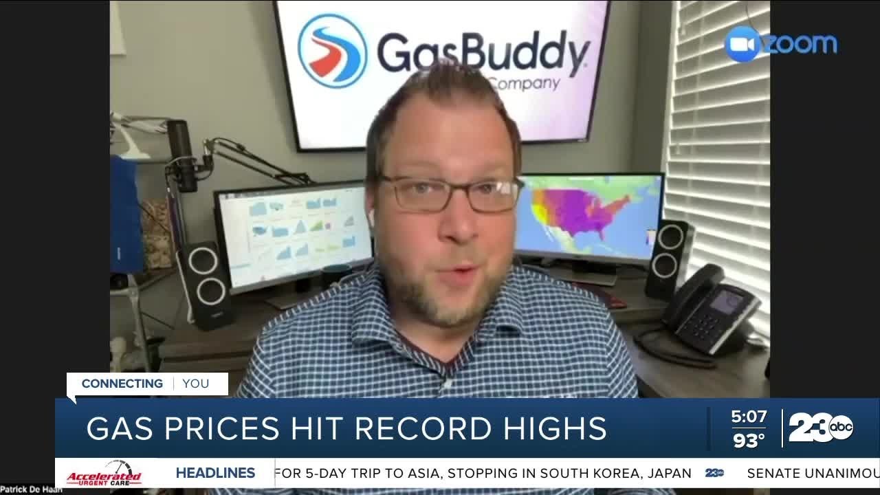 Gas prices hit record highs - YouTube
