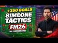 FM26 Mobile META Tactics DIEGO SIMEONE! HIGH GOAL SCORING TACTICS