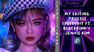 Icon Edit Ft. Blackpinks Jennie Speed Edit Ibispaint X Peyrerieka