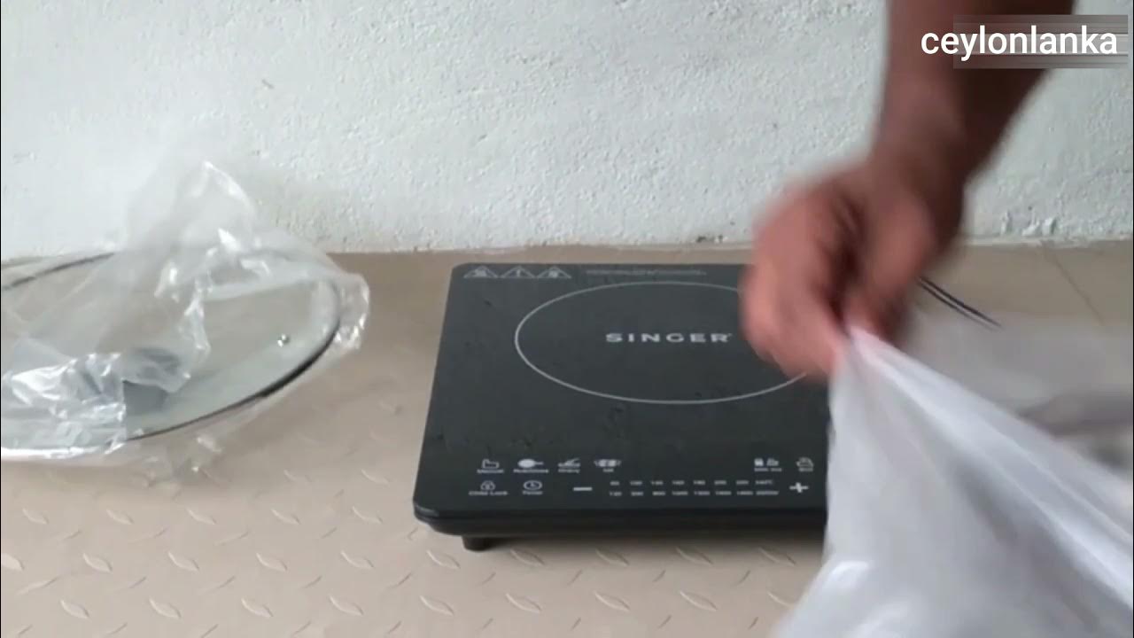 Singer Induction Cooker 2000W unbox YouTube