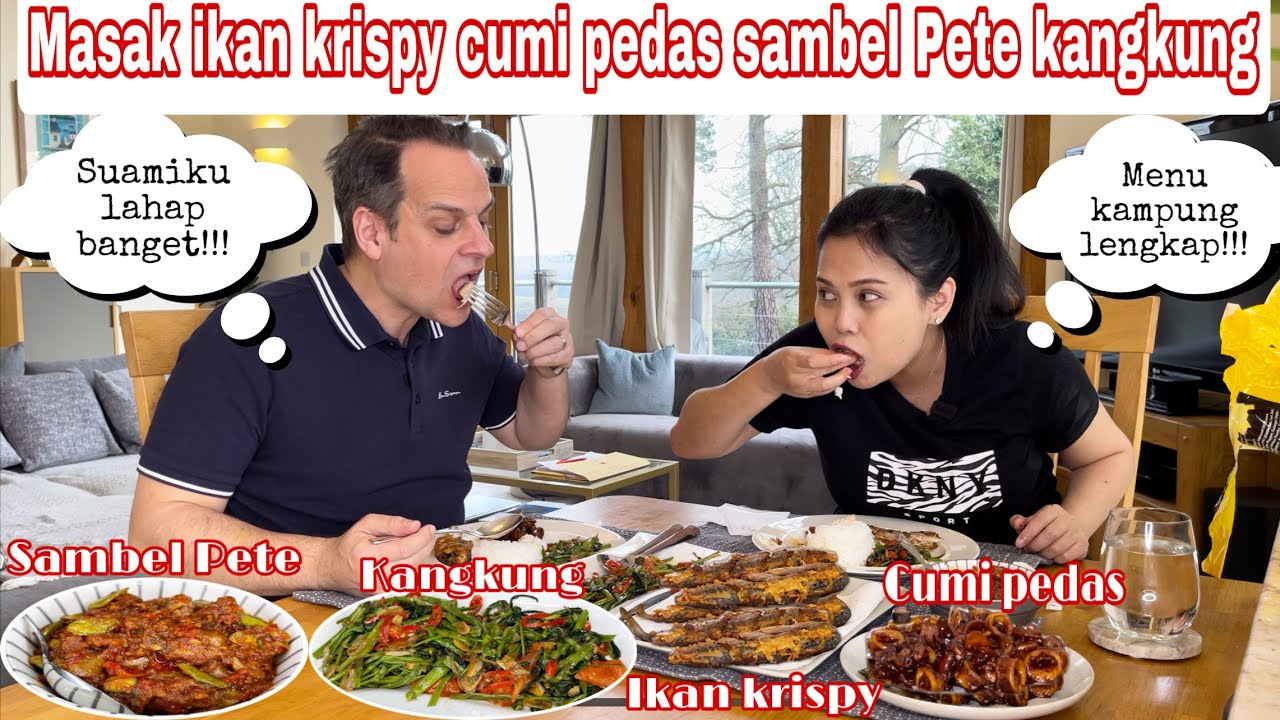MASAK BANYAK MENU KAMPUNG LENGKAP PAKE PANCI SET BARU || MAKAN MEWAH GUYS😂