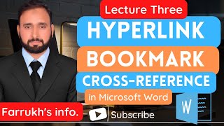 Create Hyperlink, Bookmark, and Cross Reference in Microsoft Word in Hindi and Urdu