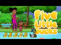 Five Little Ducks | Counting with Gracie&rsquo;s Corner | Nursery Rhymes + Kids Songs