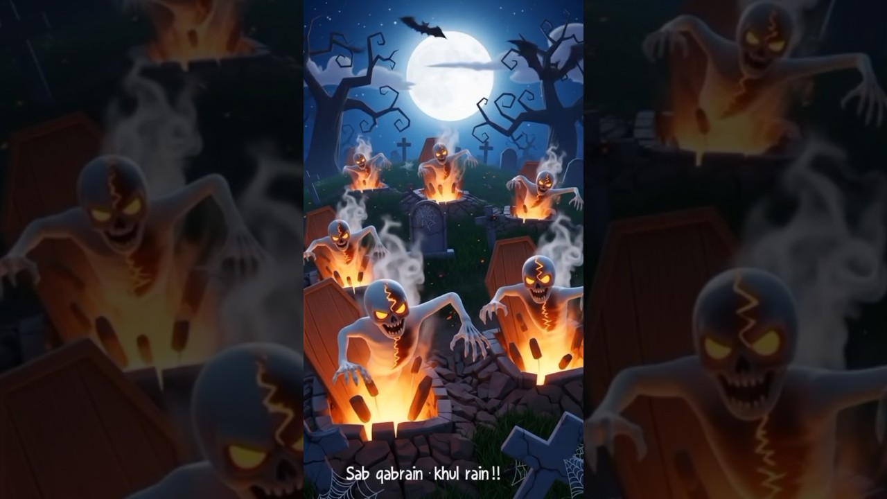 Qabristan Ki Khaufnaak Raat 👻 Horror Kahani #shorts