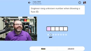 Minute Cryptic July 2nd, 2025 #wordgames #crypticcrossword #crossword News