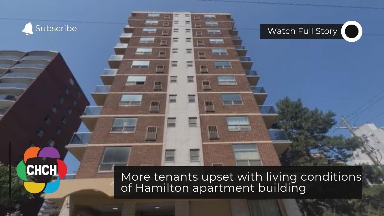 More tenants upset with living conditions of Hamilton apartment building