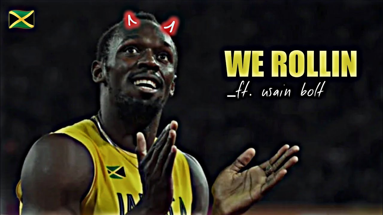 Usain Bolt We rollin Usain Bolt status Run club