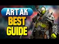 Artak  complete guide for an s tier free legendary