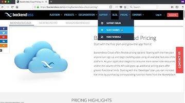 100. Backendless Introduction
