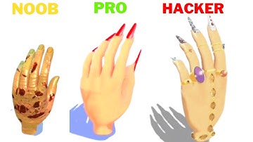 NOOB vs PRO vs HACKER - Hand Evolution Runner