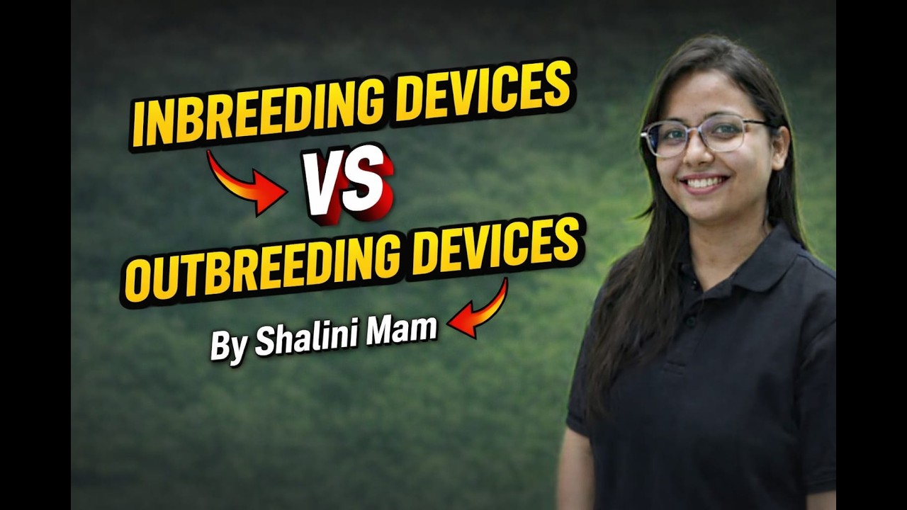 Inbreeding Devices and Outbreeding Devices [BIOLOGY] - Pandey Classes ...