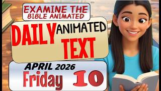 JW DAILY ANIMATED TEXT 🔵WHAT SHOULD ONE DO WHEN READING THE BIBLE?   ✅ EXAMINE THE BIBLE ANIMATED screenshot 3