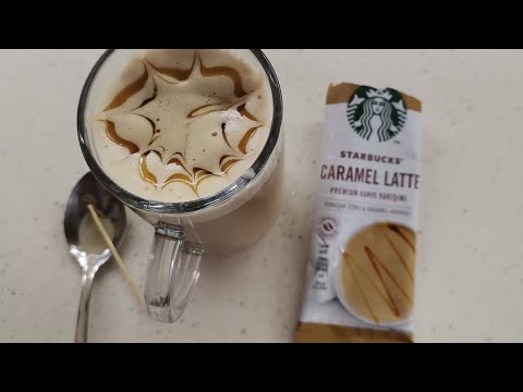 starbucks caramel latte nasıl yapılır