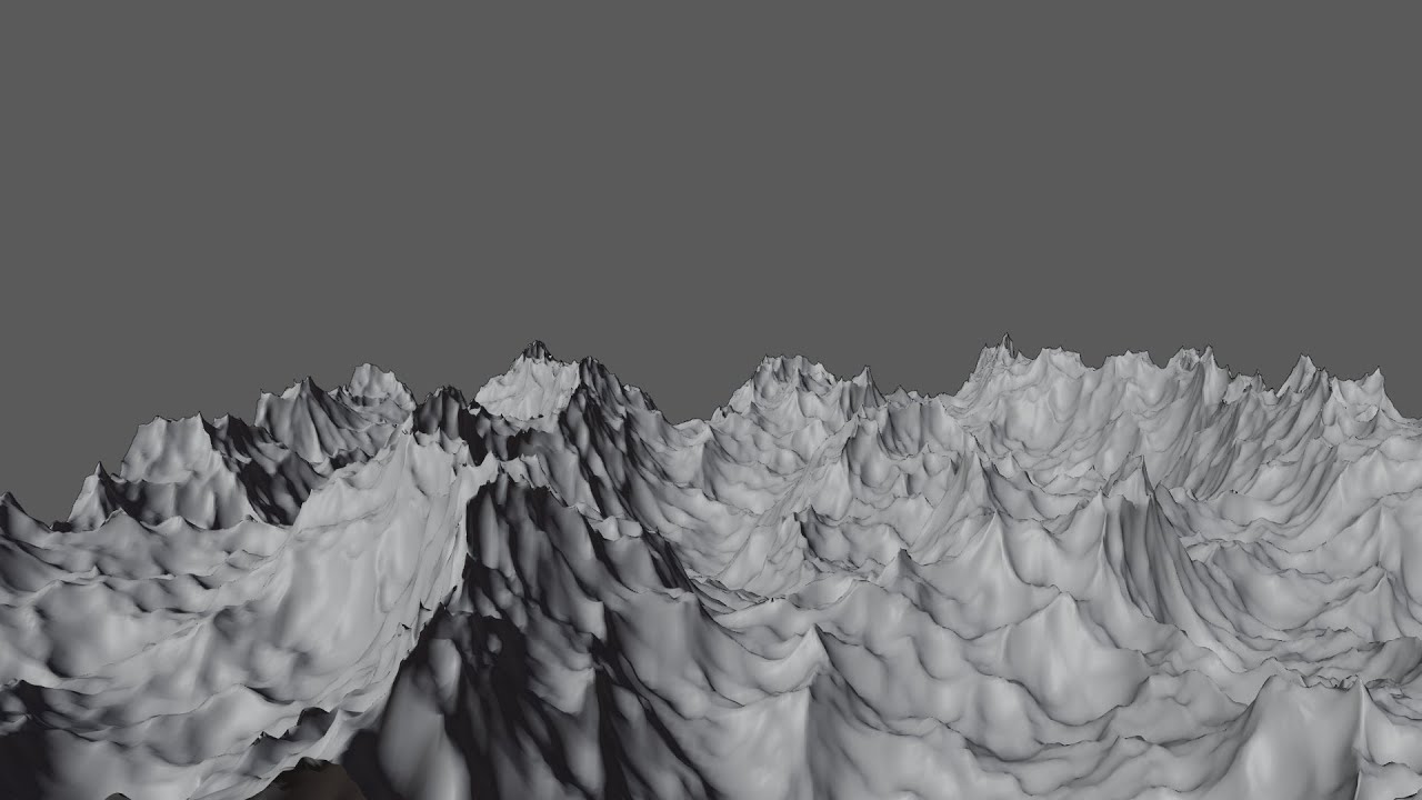 Blender Tutorial - fastest rough terrain generation method - YouTube