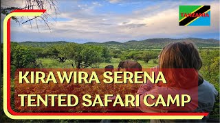 Serengeti tented safari camp, Kirawira Serena Lodge Tanzania. #africa #travel
