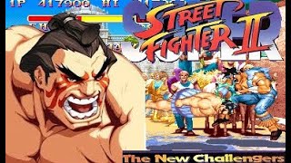 Super Street Fighter II: The New Challengers Hardest-E.Honda No Lose ALL