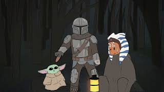 don't question daddy Mando parenting skills - THE MANDALORIAN S02