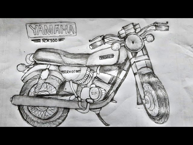 Yamaha RXZ | A Painting A Week