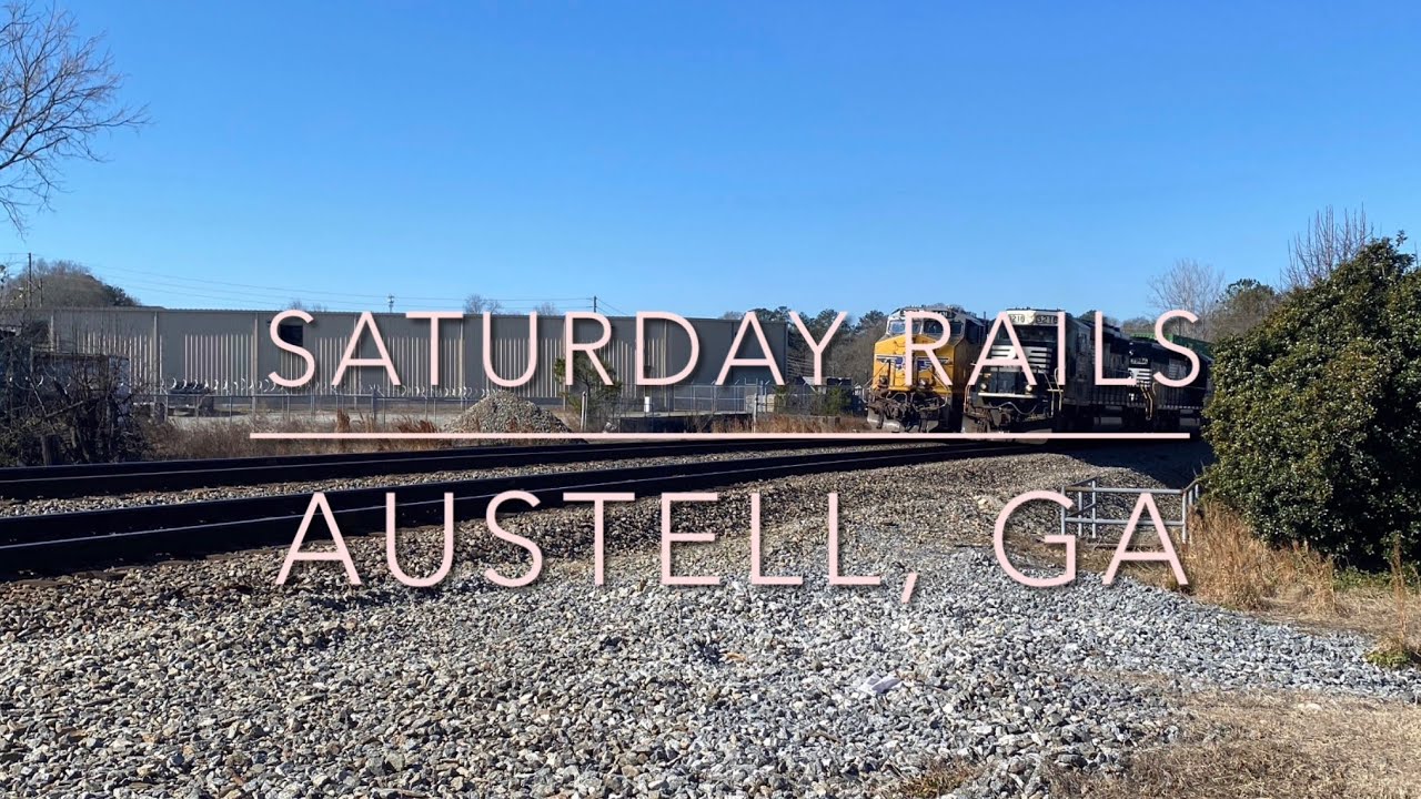 Saturday Railfanning in Austell, GA! Foreign Power, Standard Cabs and More!
