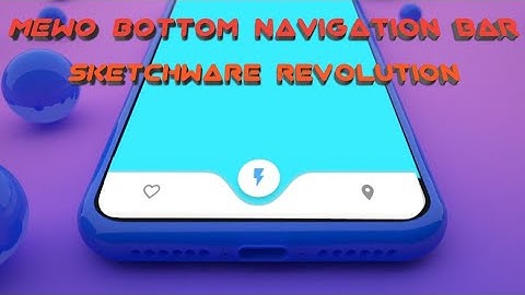 Meow Bottom Navigation Bar in SKETCHWARE || SKETCHWARE Project by Arpit Singh || ROYALSOFTWARES